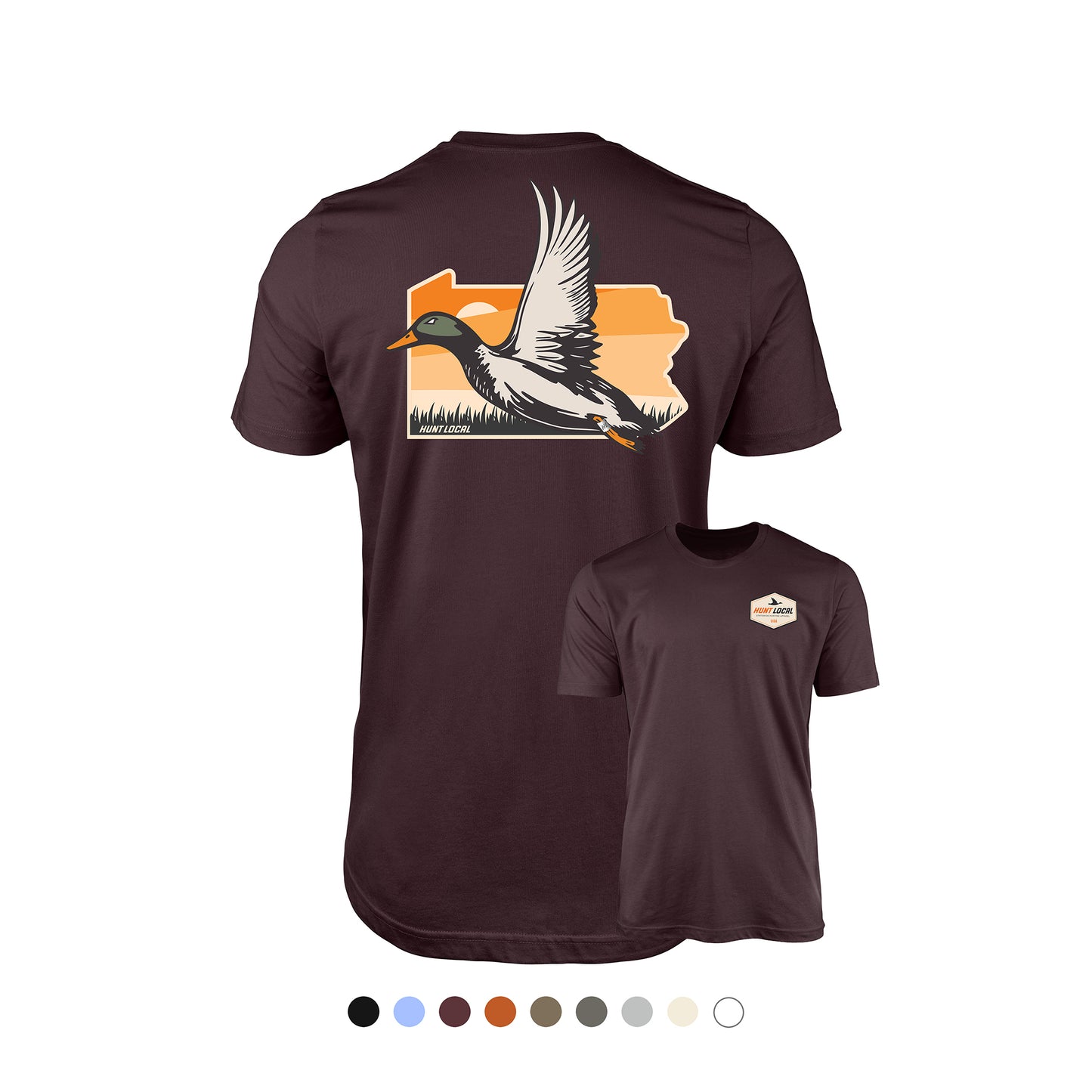 Pennsylvania - Hunt Local Waterfowl Tee