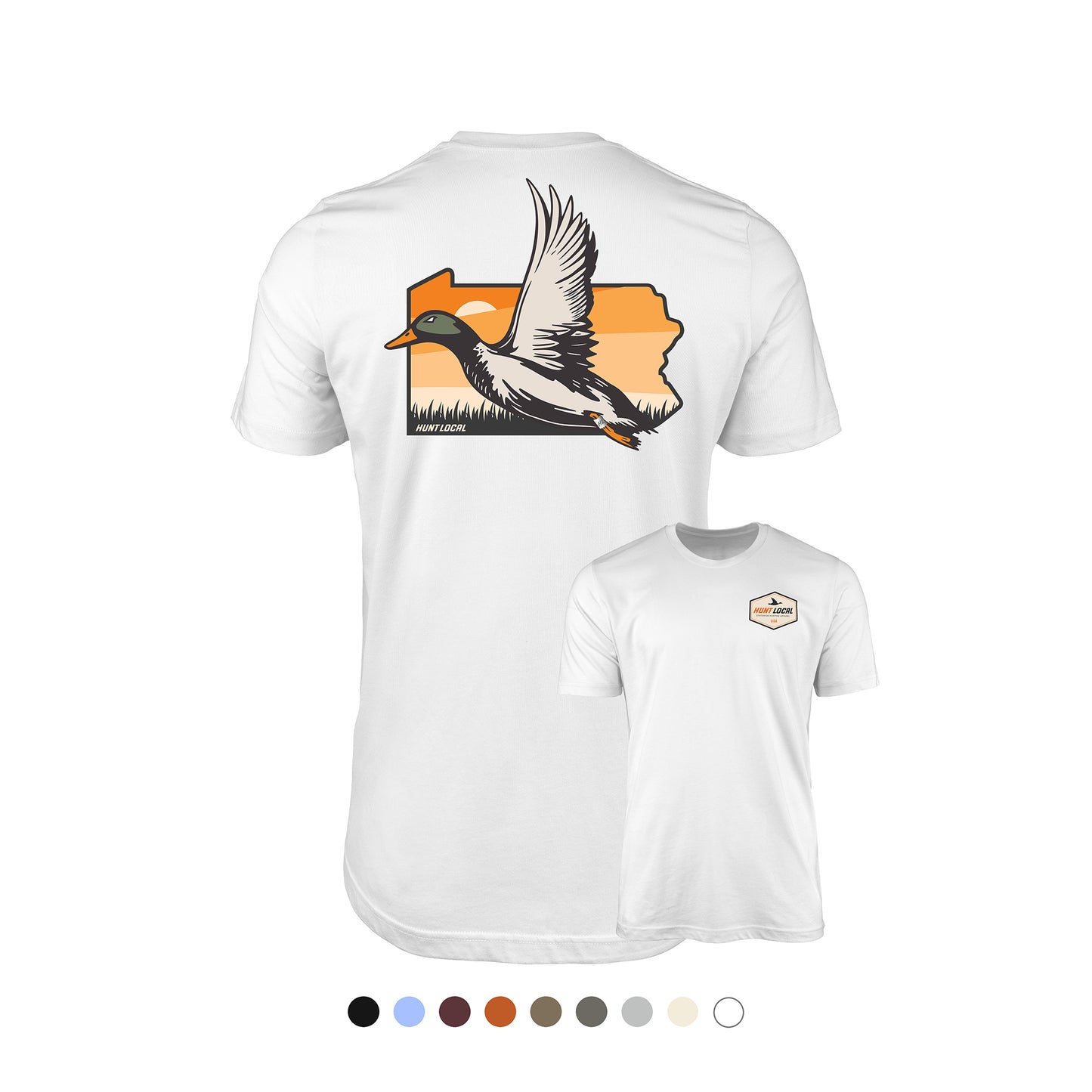 Pennsylvania - Hunt Local Waterfowl Tee