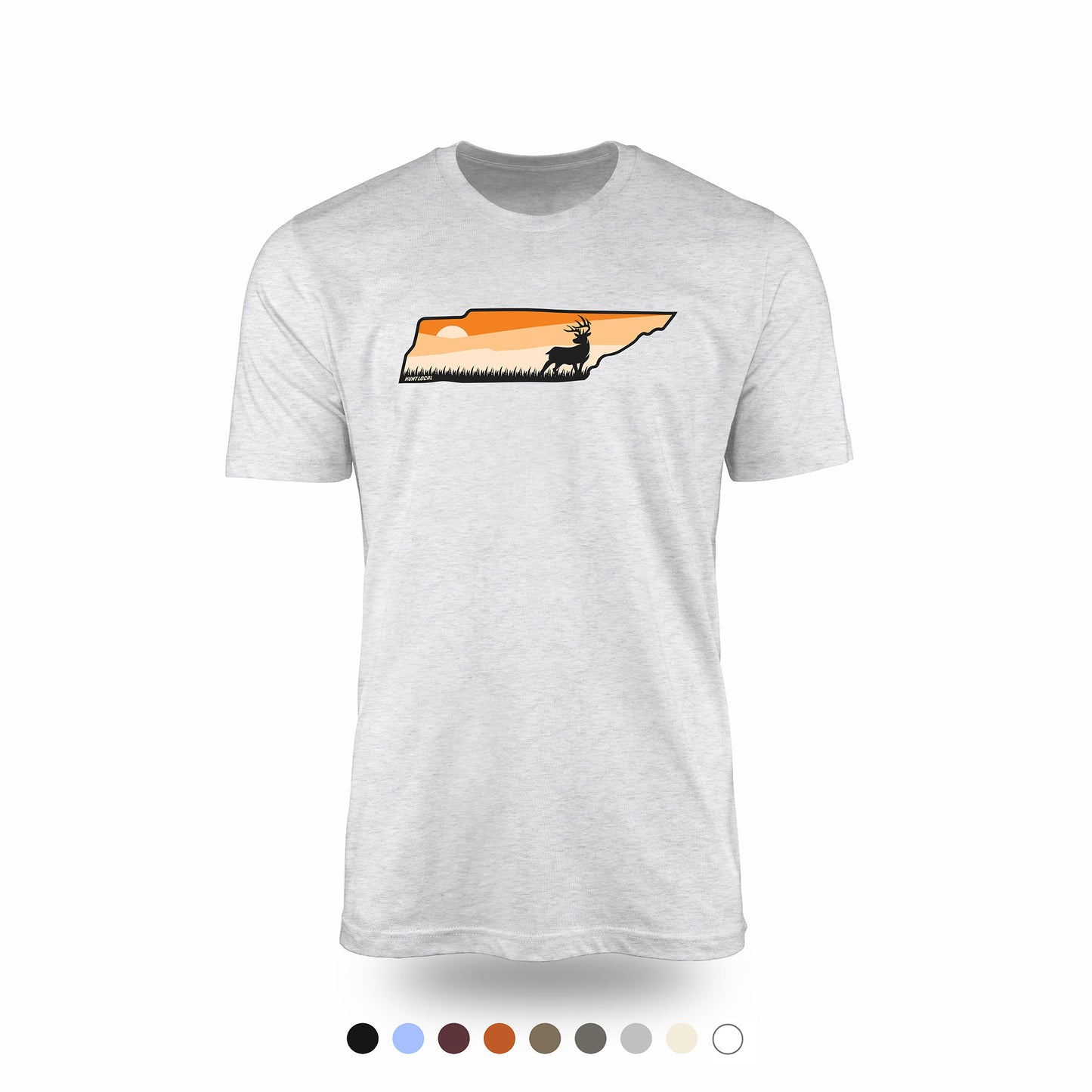 Tennessee - Sunset Buck Front Tee