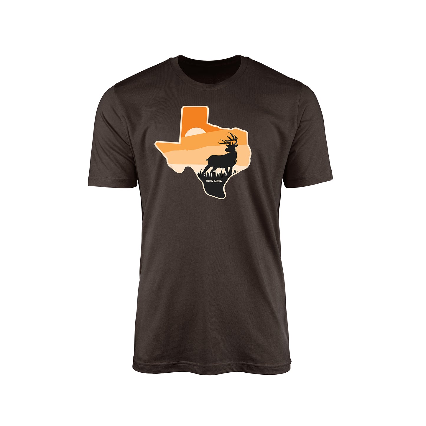 Texas - Sunset Buck Front Tee