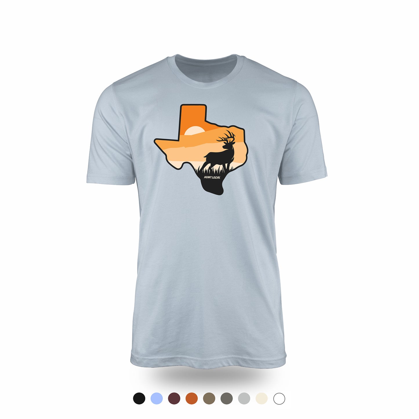 Texas - Sunset Buck Front Tee