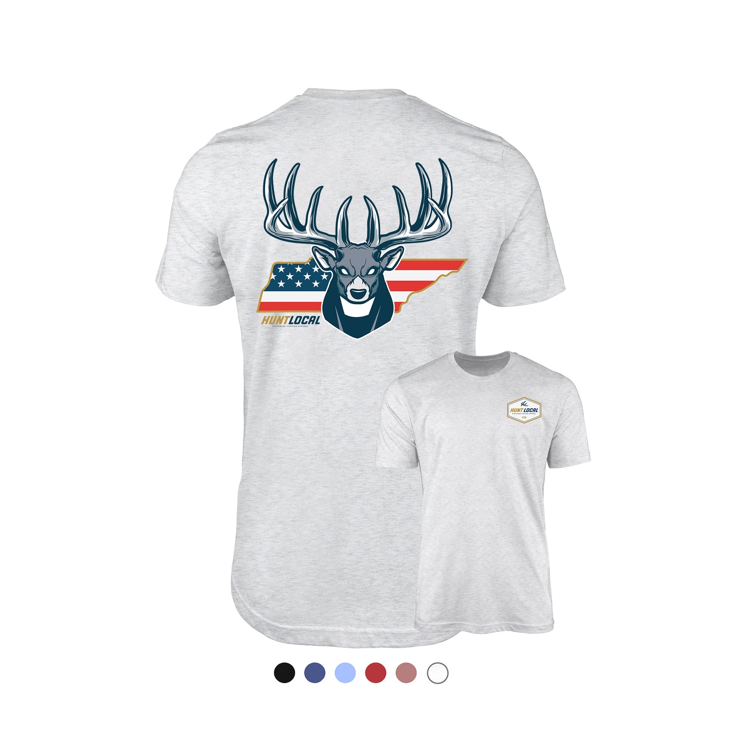 Tennessee - USA Buck Tee (back)