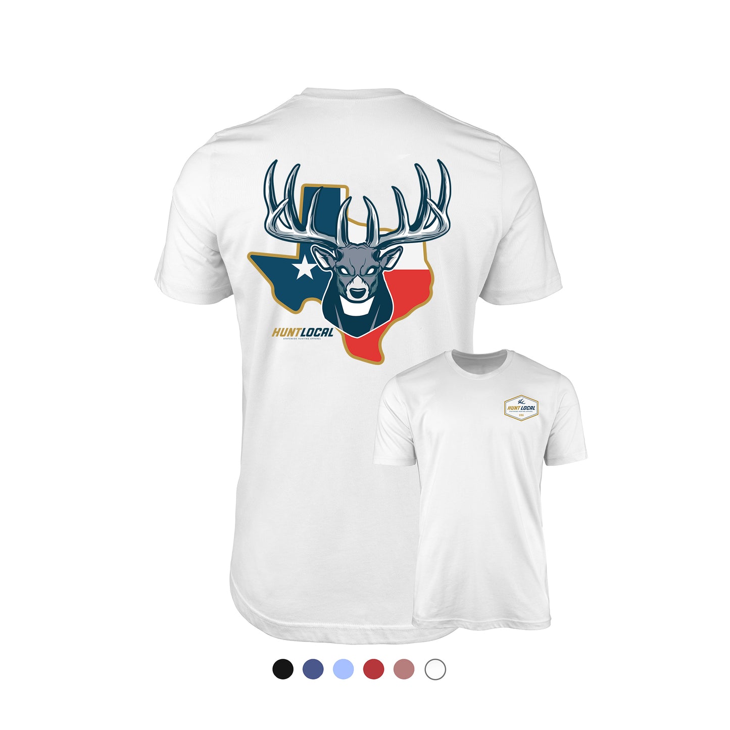 Texas - USA Buck Tee (back)