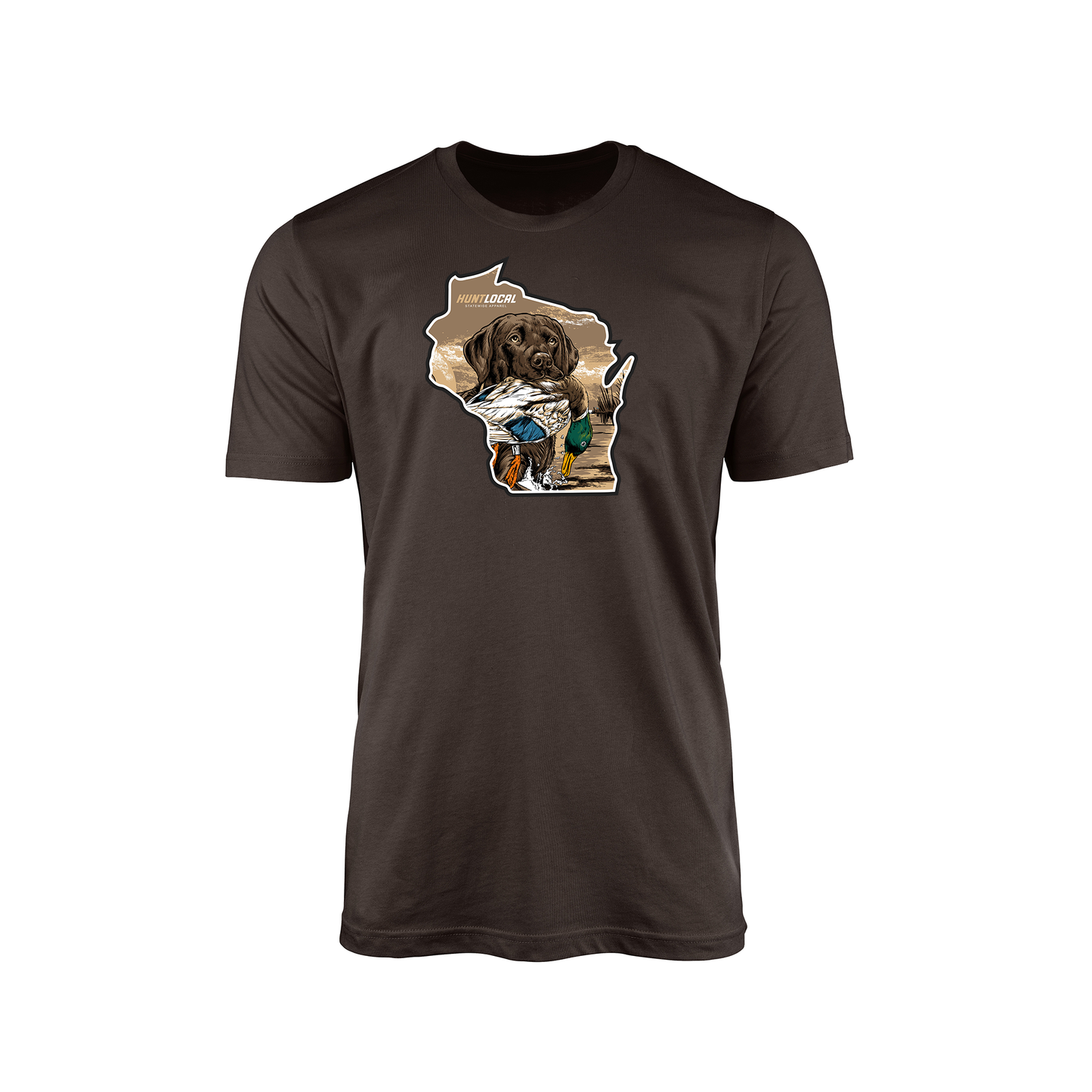 Wisconsin - Waterfowl Lab Tee