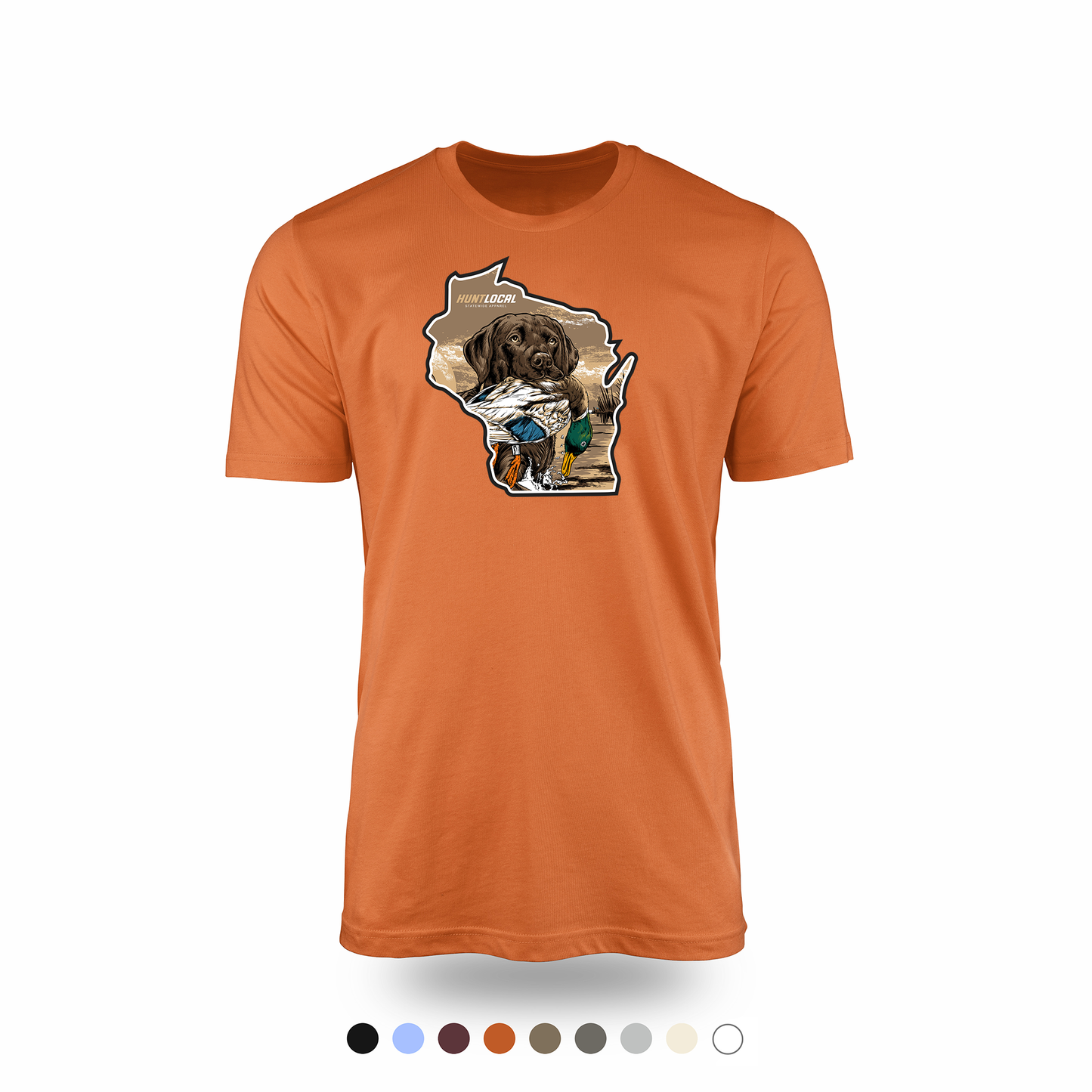 Wisconsin - Waterfowl Lab Tee