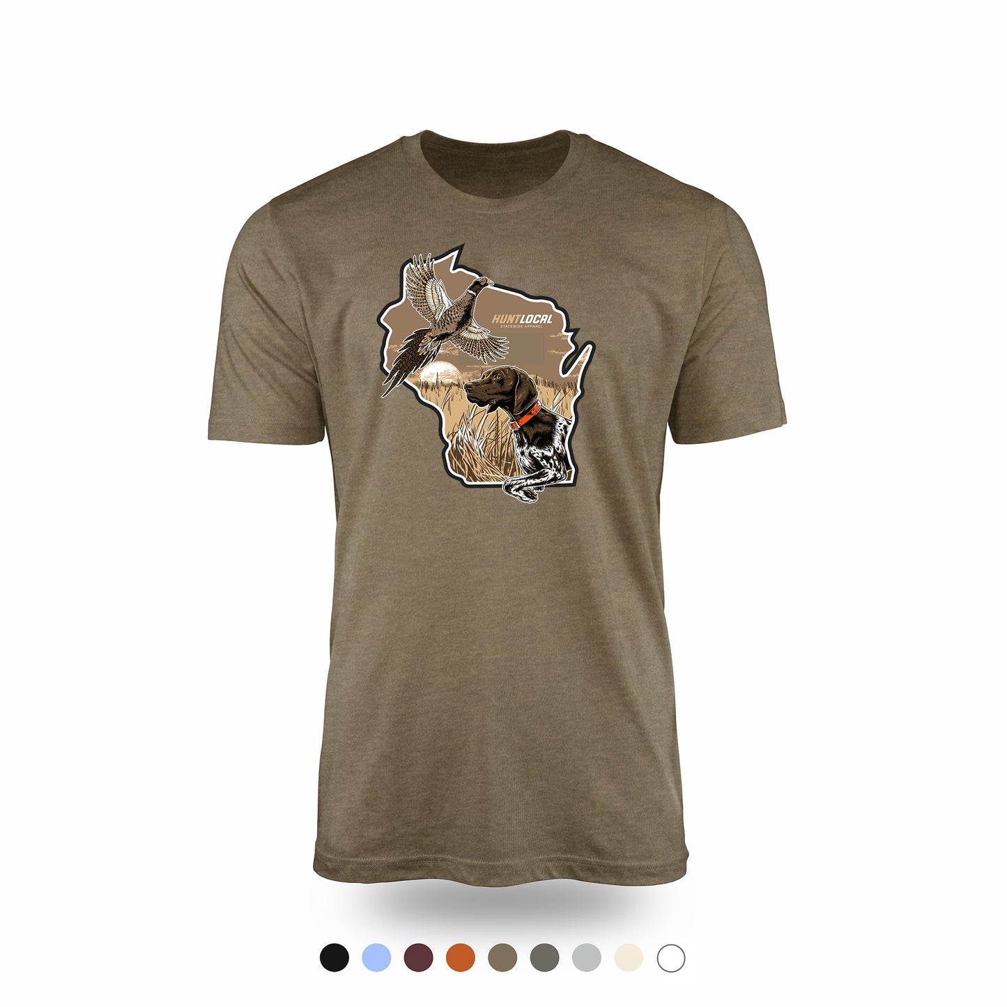 Wisconsin - Upland Bird Dog Tee