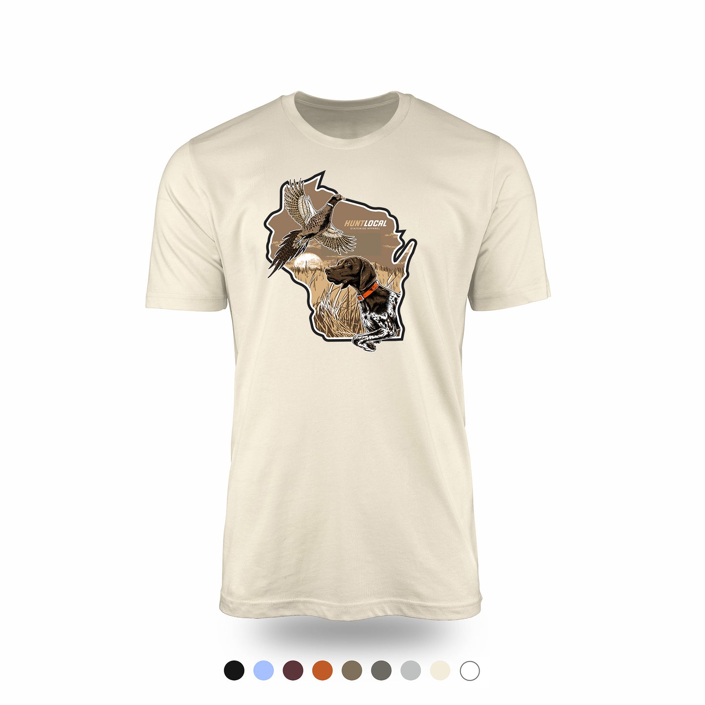 Wisconsin - Upland Bird Dog Tee