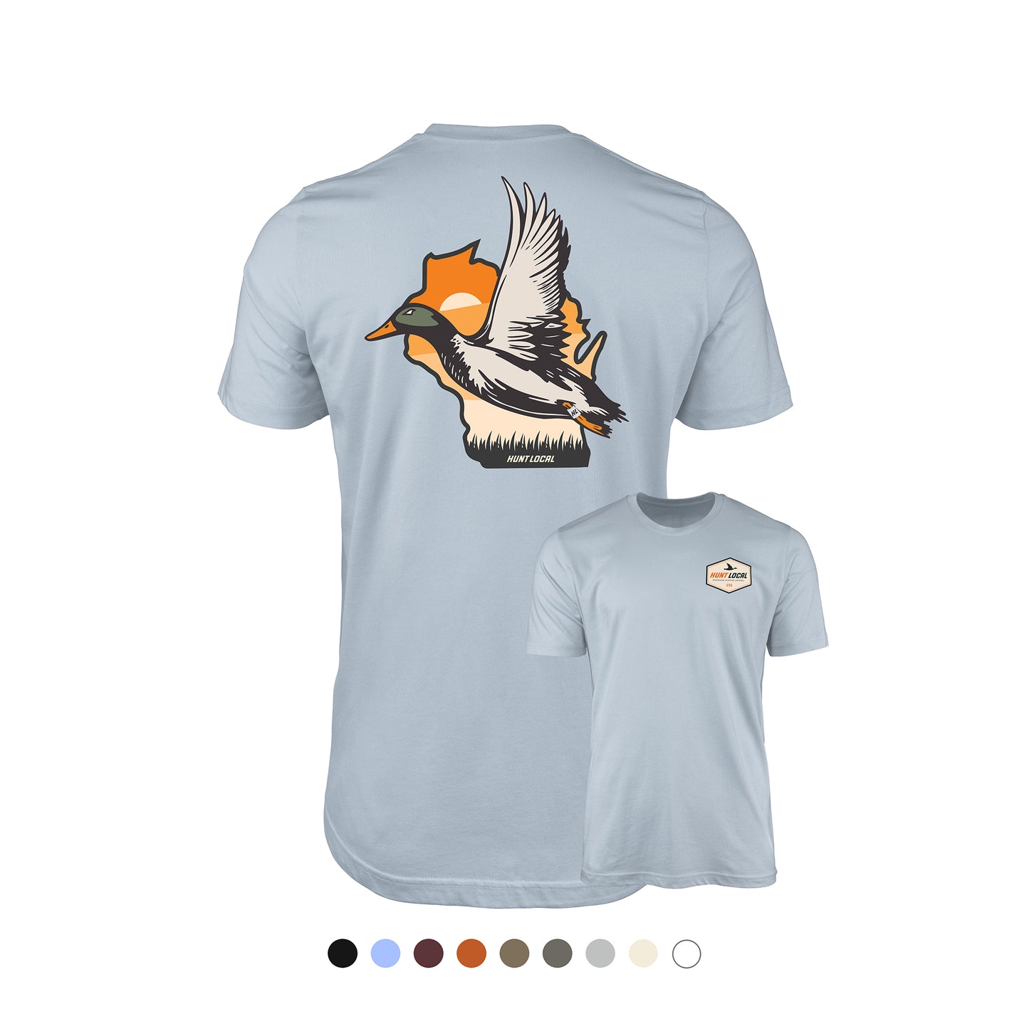 Wisconsin - Hunt Local Waterfowl Tee