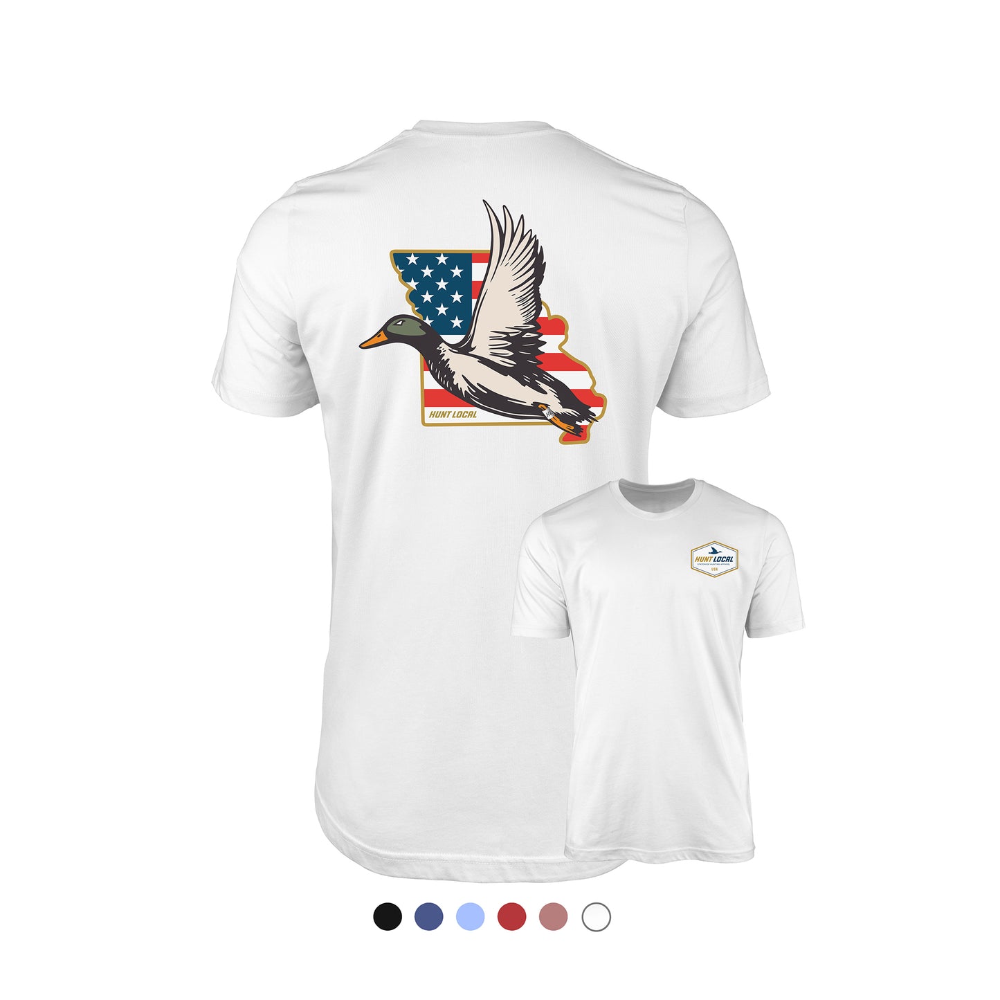 Missouri - USA Waterfowl Back Tee